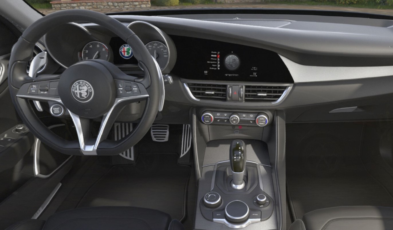 2018 Alfa Romeo Giulia Ti Sport Dashboard Interior